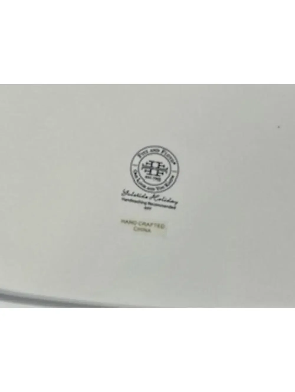 Fitz & Floyd Christmas Holiday Decorative Serving Tray Plate